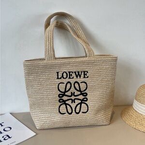 Loewe Natural Woven Tote Bag